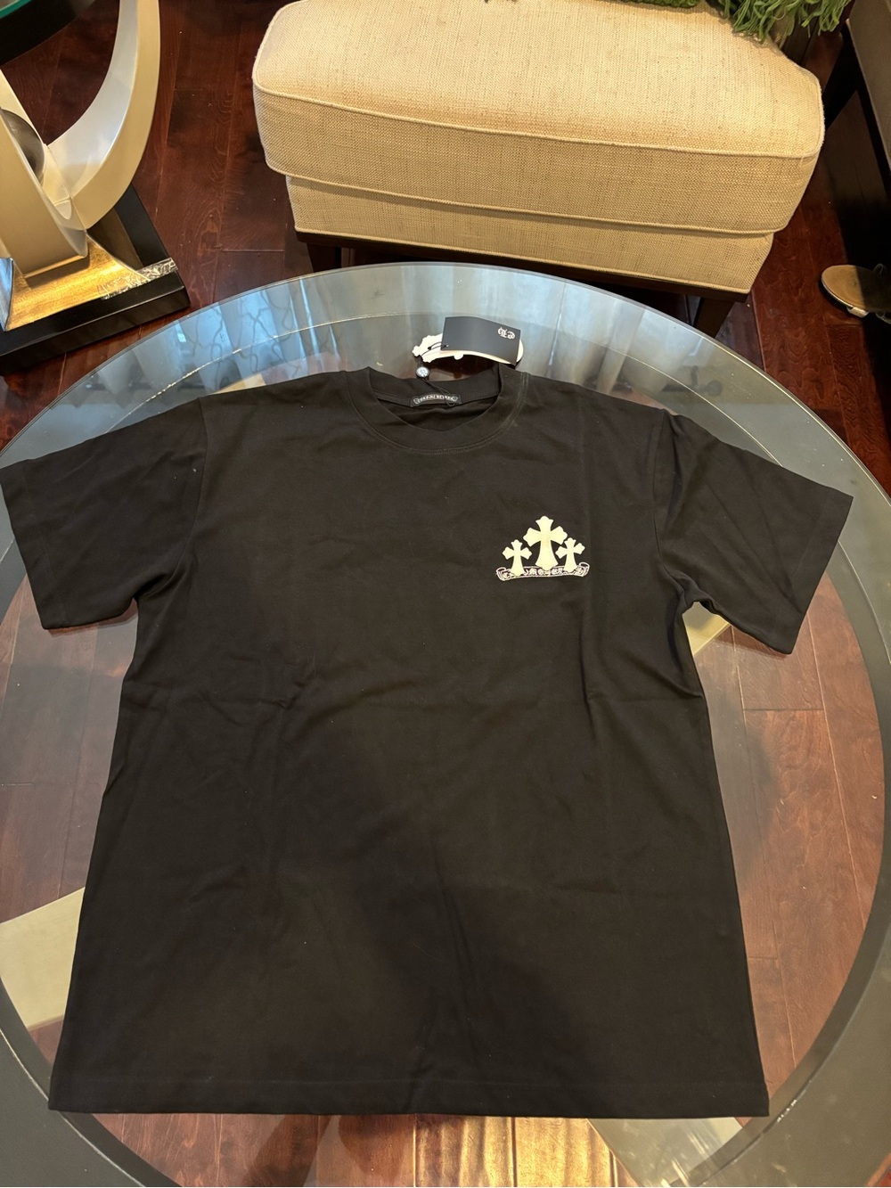 Black Chrome Heart’s Graphic Shirr